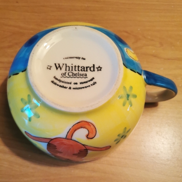 Large Handpainted Cat Cup - Picture 7 of 7